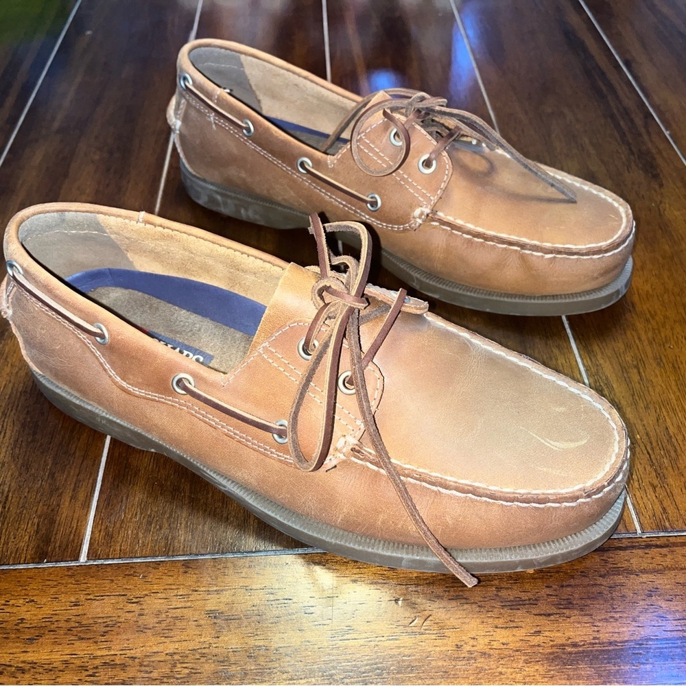 Chaps Brown Leather Loaders